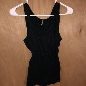 Black Old Navy Cinched Tank